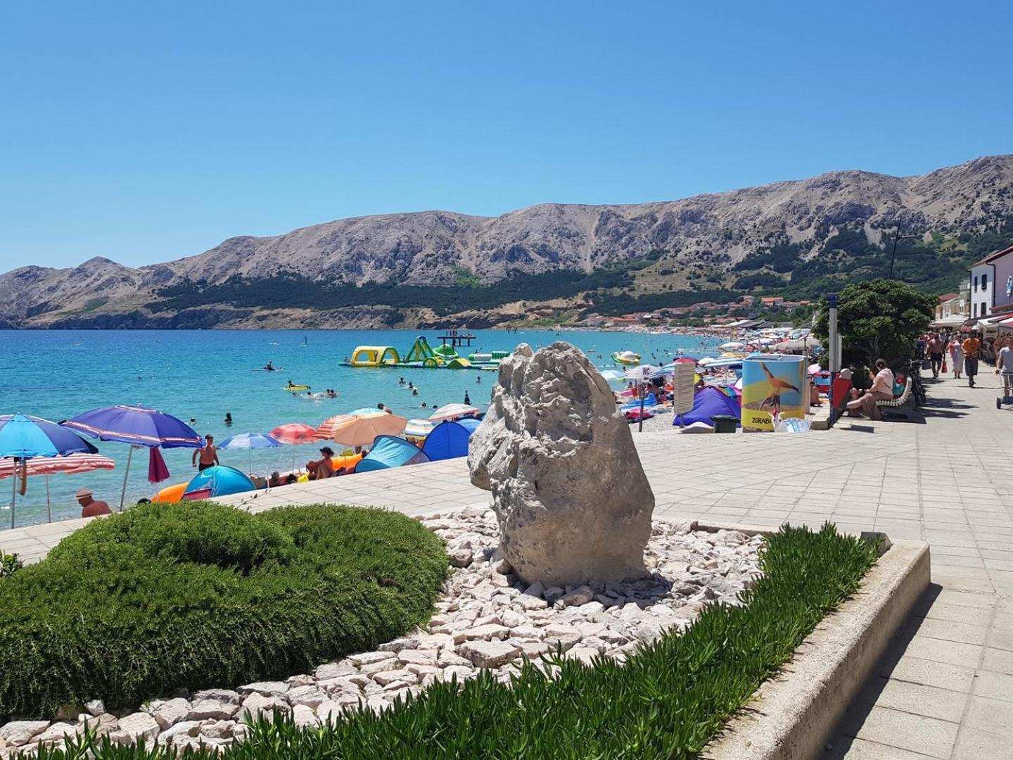 Apartment Krleza Baška Exteriör bild